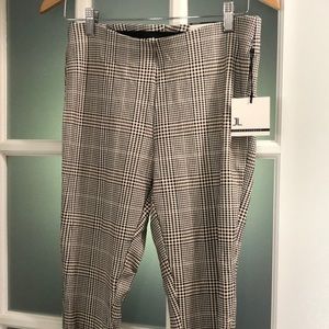 Preppy houndstooth pants